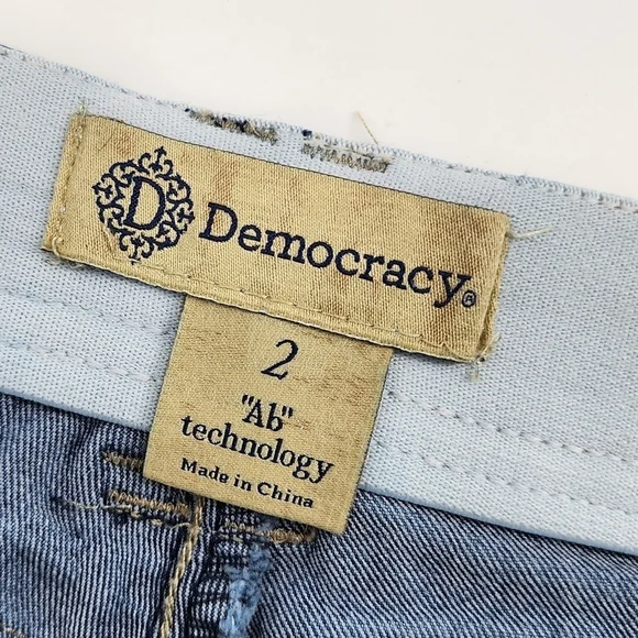 Democracy "Ab"technology Mid Rise Skinny Jeans Women's 2 - Picture 9 of 11